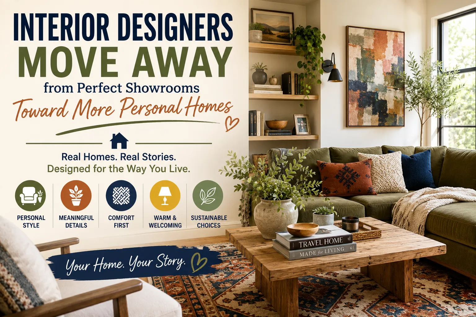 Interior Designers Move Away from Perfect Showrooms Toward More Personal Homes
